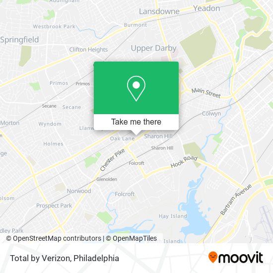 Mapa de Total by Verizon