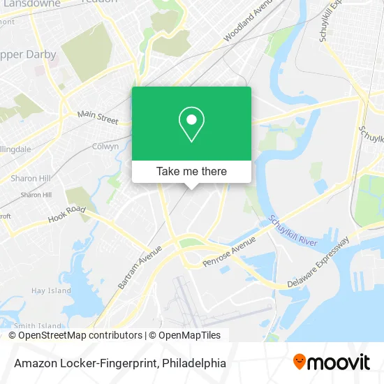 Amazon Locker-Fingerprint map
