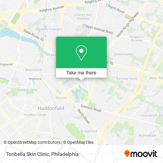 Toribella Skin Clinic map