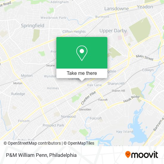 P&M William Penn map