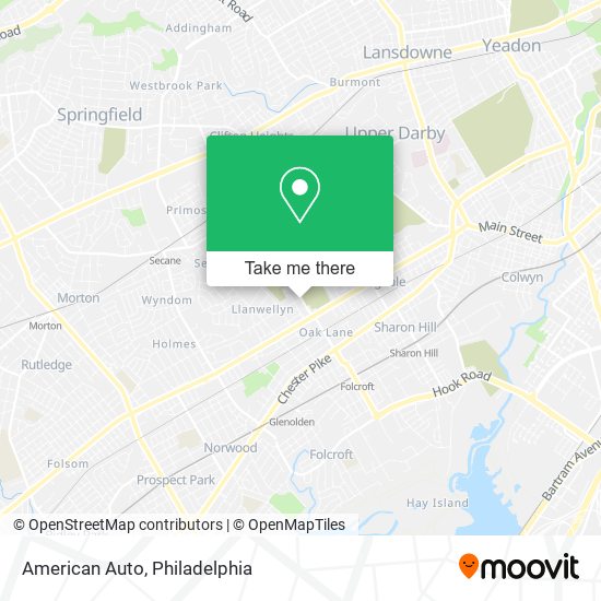 Mapa de American Auto