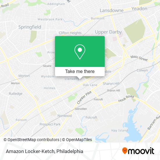 Amazon Locker-Ketch map