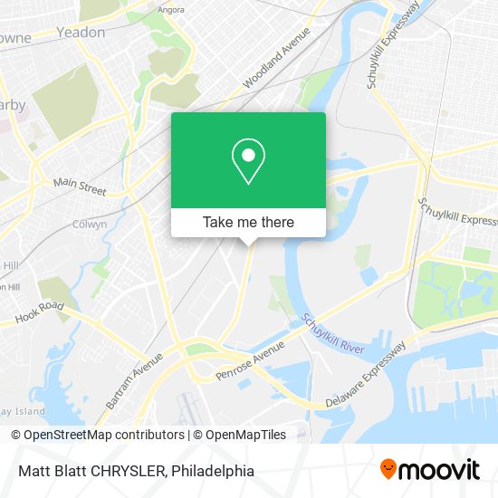 Mapa de Matt Blatt CHRYSLER