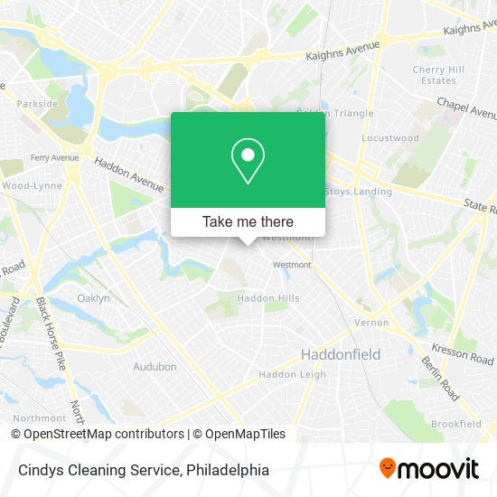 Cindys Cleaning Service map