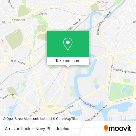 Amazon Locker-Noey map