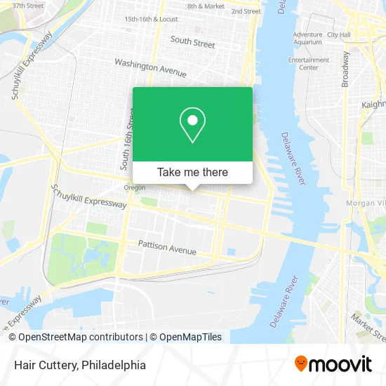 Hair Cuttery map