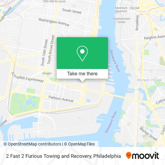 Mapa de 2 Fast 2 Furious Towing and Recovery