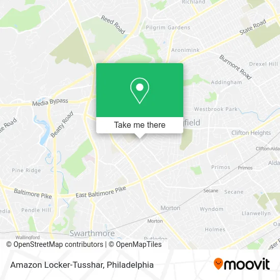 Amazon Locker-Tusshar map