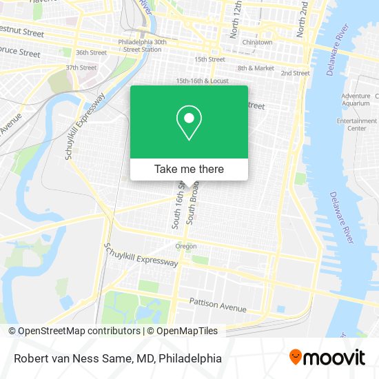Mapa de Robert van Ness Same, MD