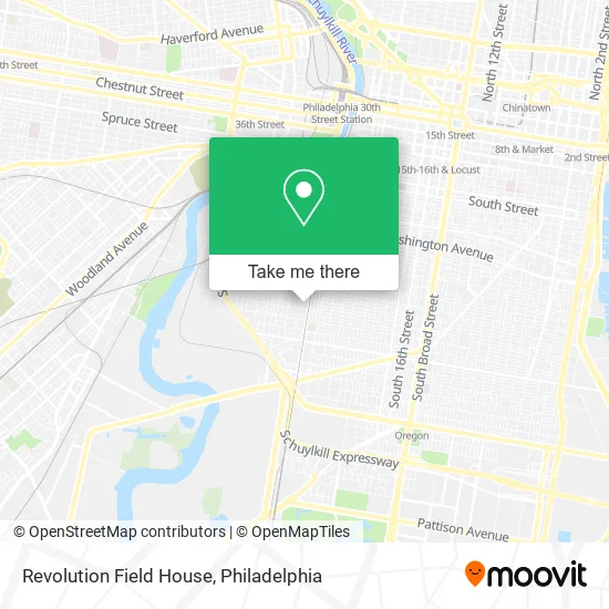Revolution Field House map
