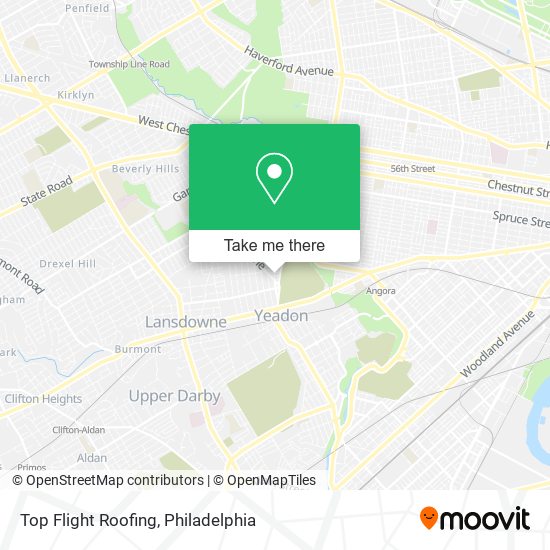 Mapa de Top Flight Roofing