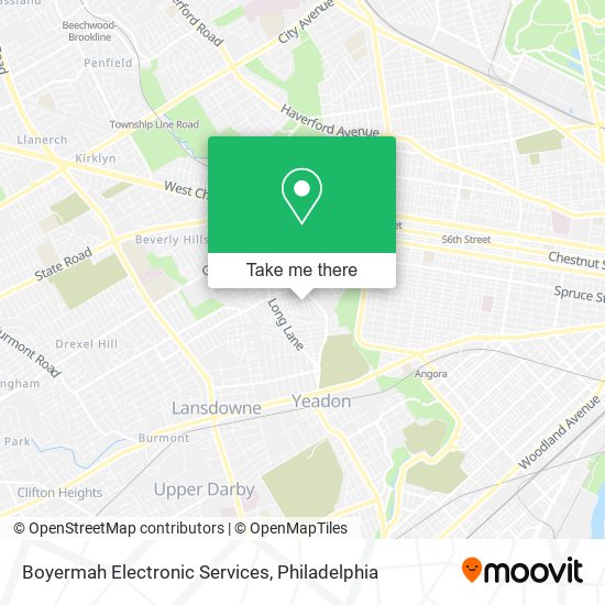 Boyermah Electronic Services map