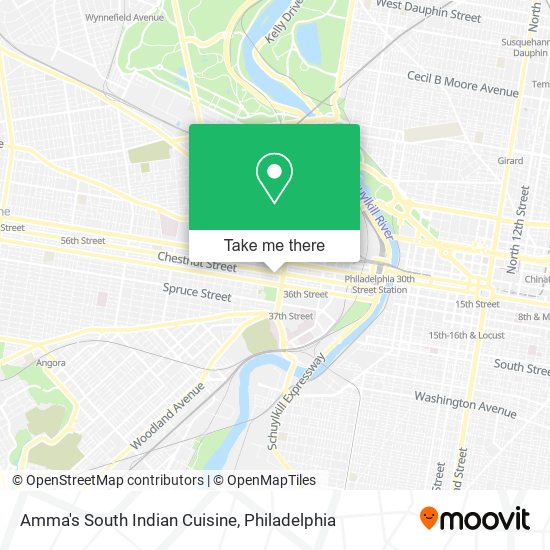 Amma's South Indian Cuisine map