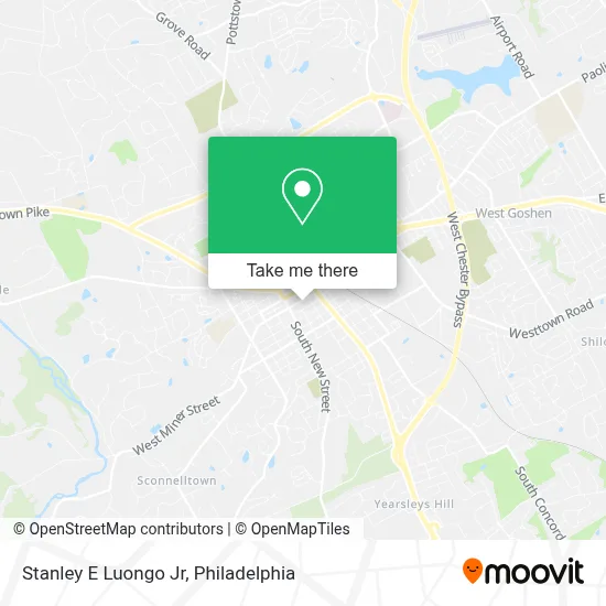 Stanley E Luongo Jr map