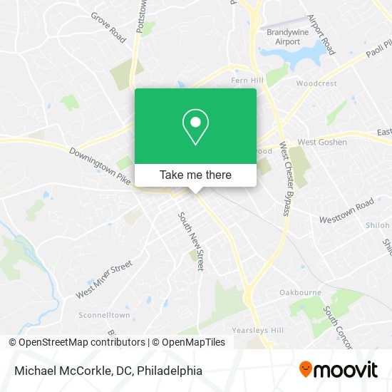 Michael McCorkle, DC map