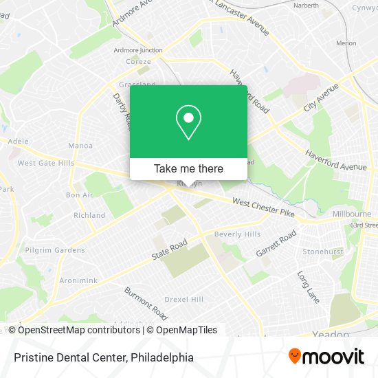 Pristine Dental Center map