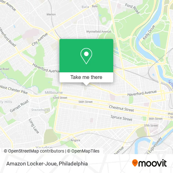 Amazon Locker-Joue map