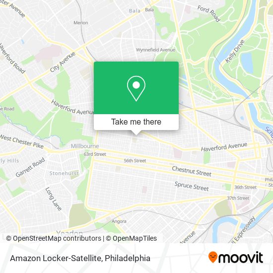 Mapa de Amazon Locker-Satellite