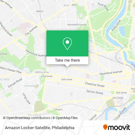 Amazon Locker-Satellite map