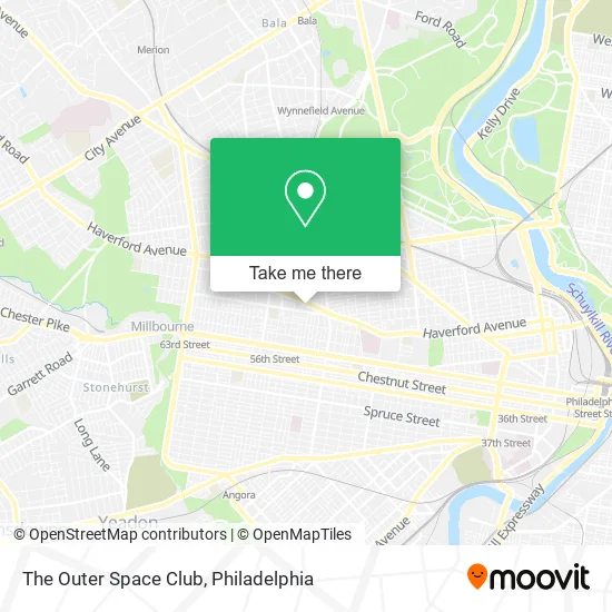 The Outer Space Club map