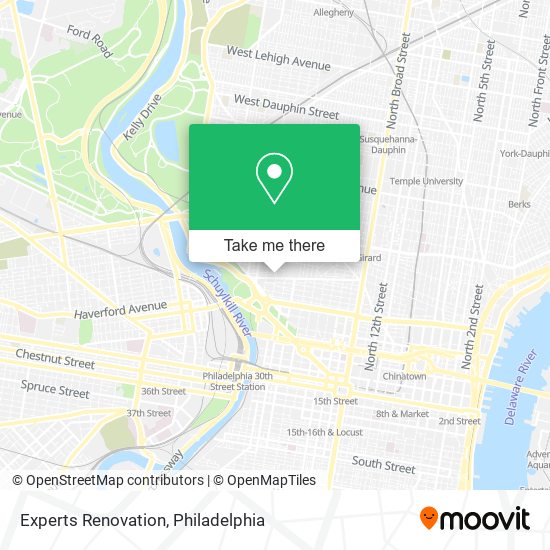 Experts Renovation map