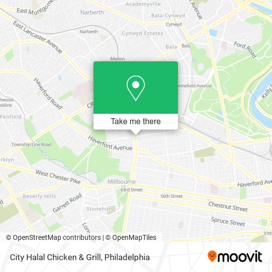 City Halal Chicken & Grill map