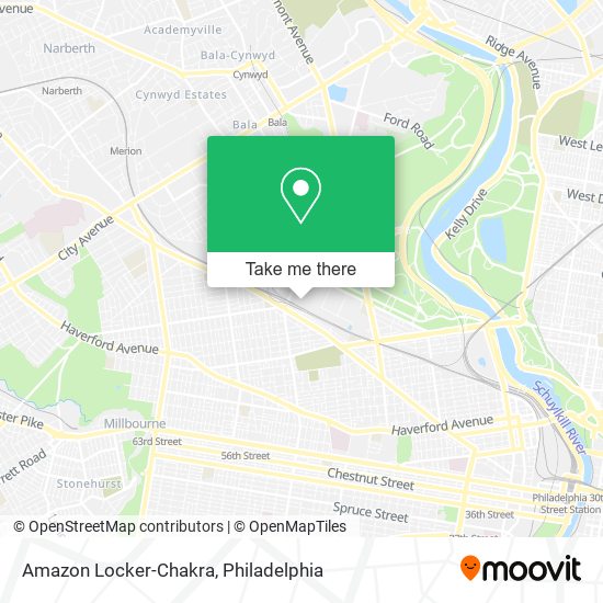 Amazon Locker-Chakra map