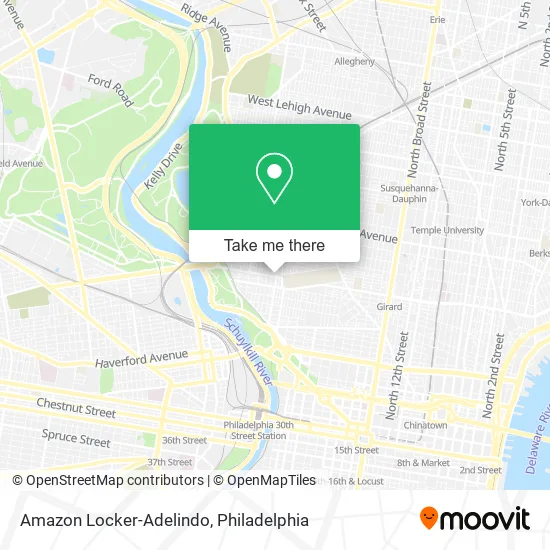 Amazon Locker-Adelindo map