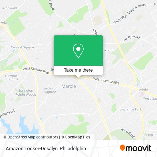 Mapa de Amazon Locker-Desalyn