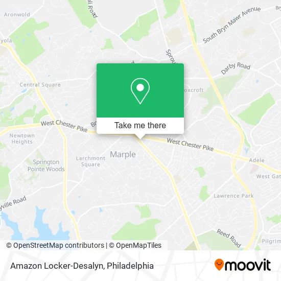 Amazon Locker-Desalyn map
