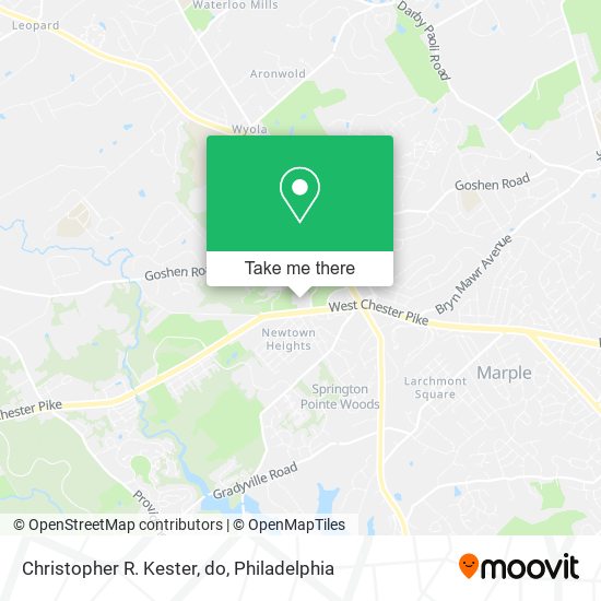 Mapa de Christopher R. Kester, do