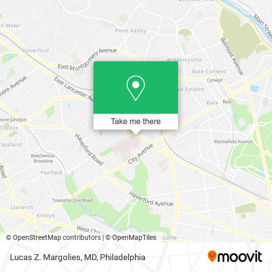 Lucas Z. Margolies, MD map