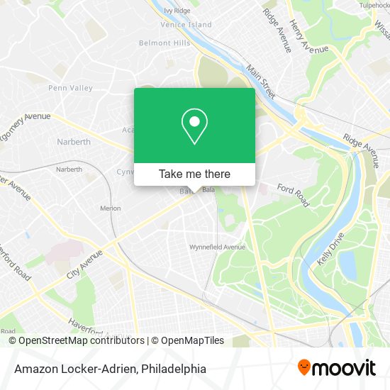 Amazon Locker-Adrien map