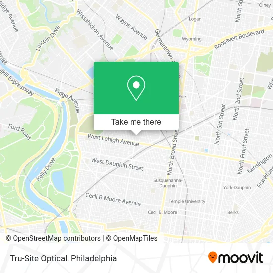 Tru-Site Optical map
