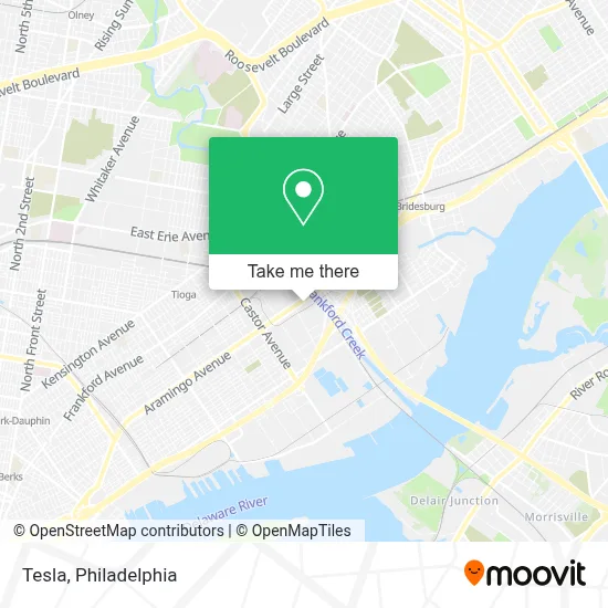 Tesla map