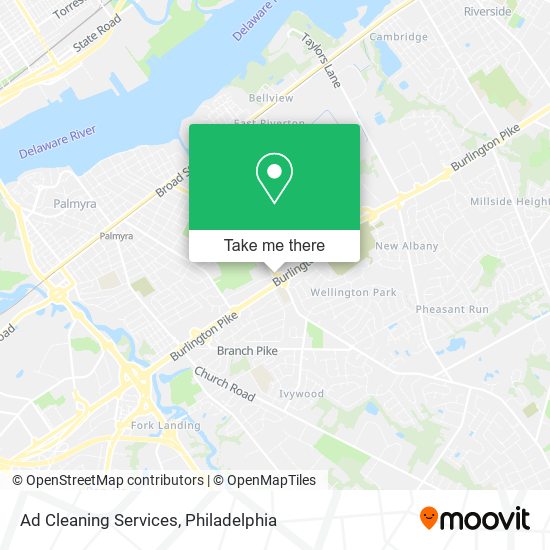 Ad Cleaning Services map