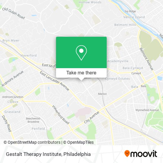 Gestalt Therapy Institute map