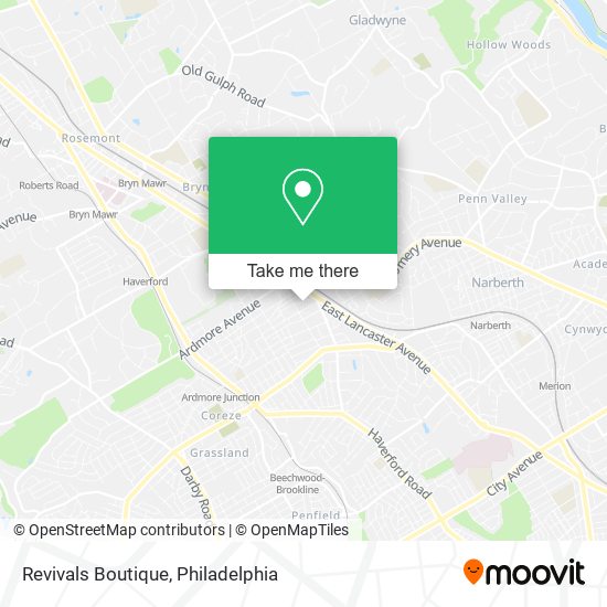 Mapa de Revivals Boutique