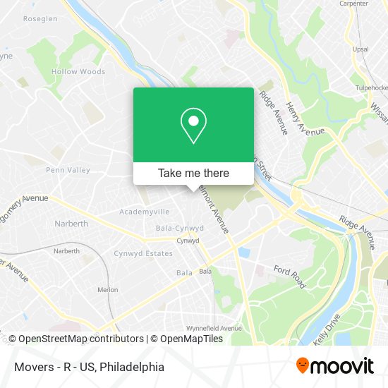 Movers - R - US map