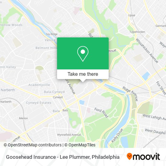 Mapa de Goosehead Insurance - Lee Plummer