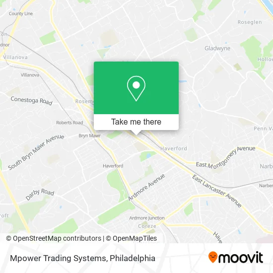Mpower Trading Systems map