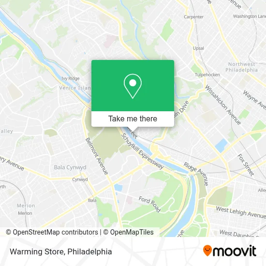 Warming Store map