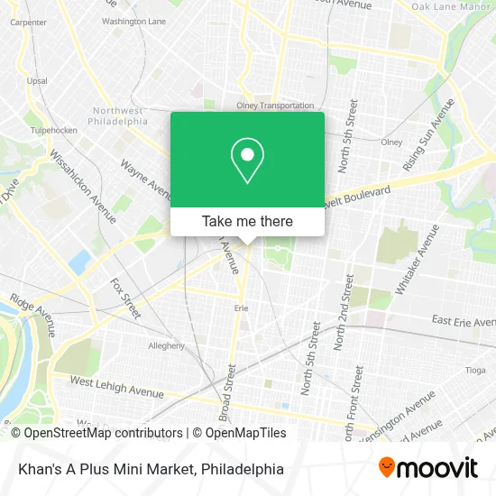 Khan's A Plus Mini Market map