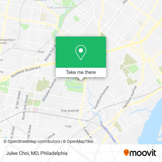 Mapa de Julee Choi, MD