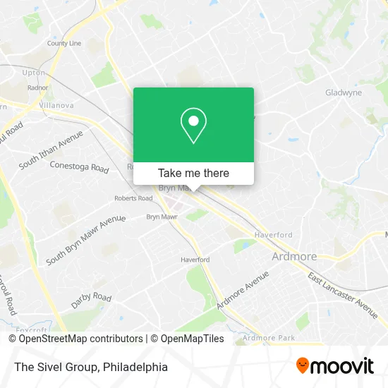 The Sivel Group map