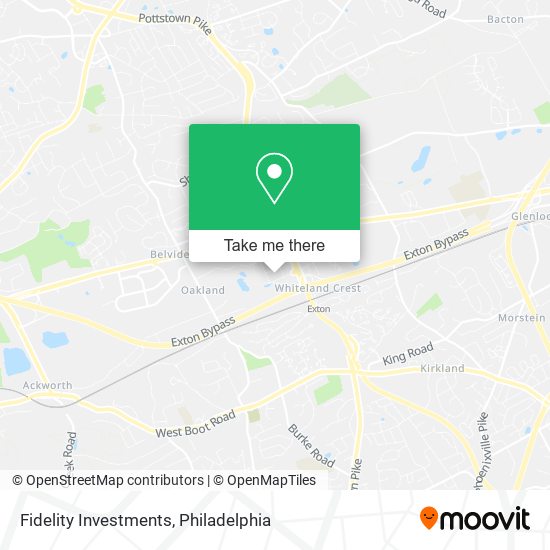 Fidelity Investments map