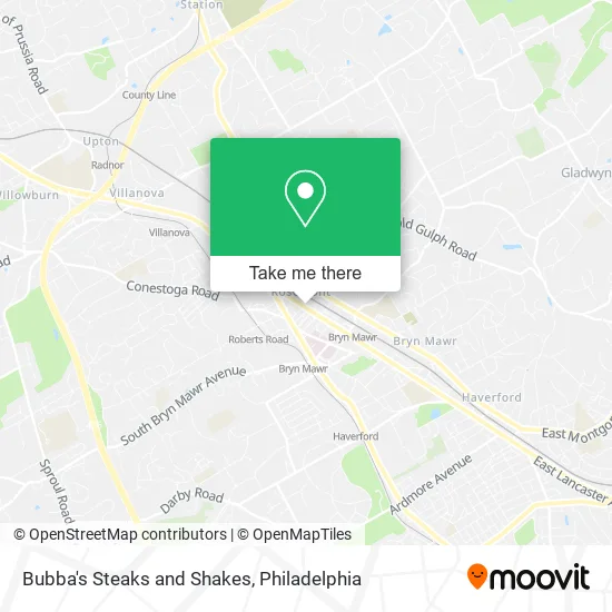 Bubba's Steaks and Shakes map