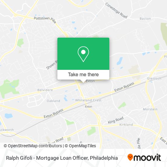 Mapa de Ralph Gifoli - Mortgage Loan Officer