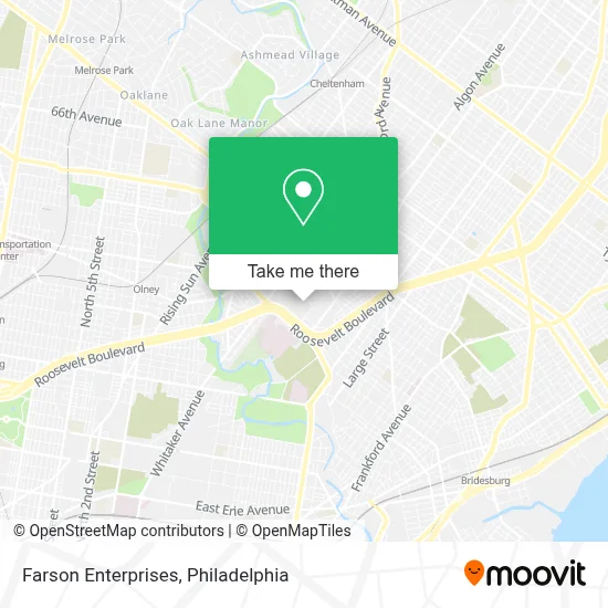 Farson Enterprises map