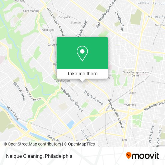 Neique Cleaning map